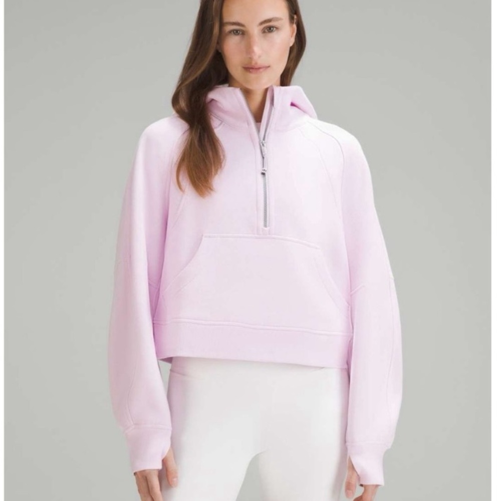 NWOT Lululemon oversized half zip scuba hoodie